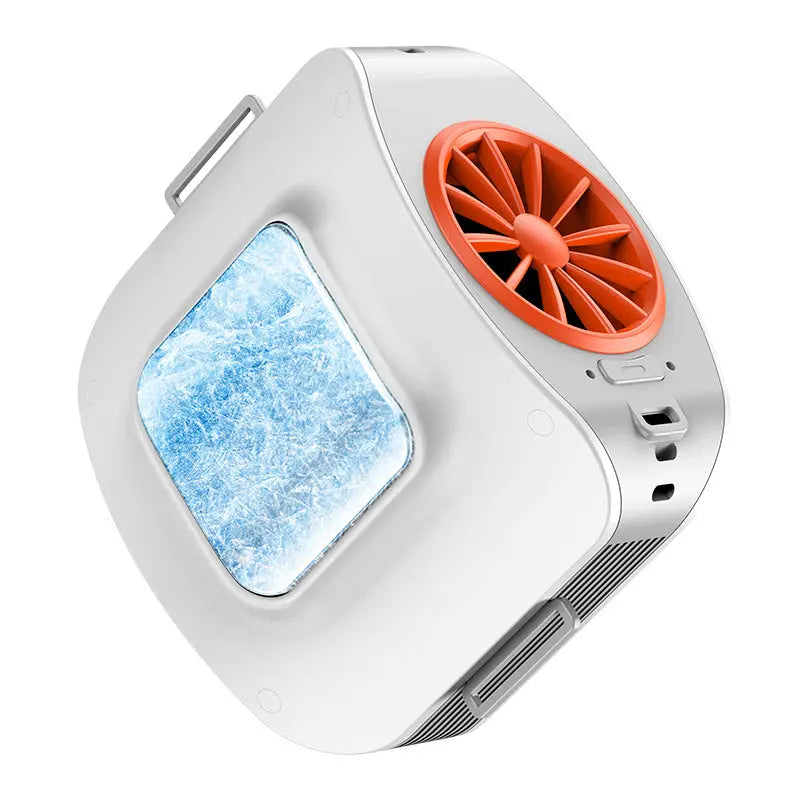 Portable Waist Air Conditioner Fan – High-Speed Ice Cooling Personal Fan with 4000mAh Battery Zyloraglobal