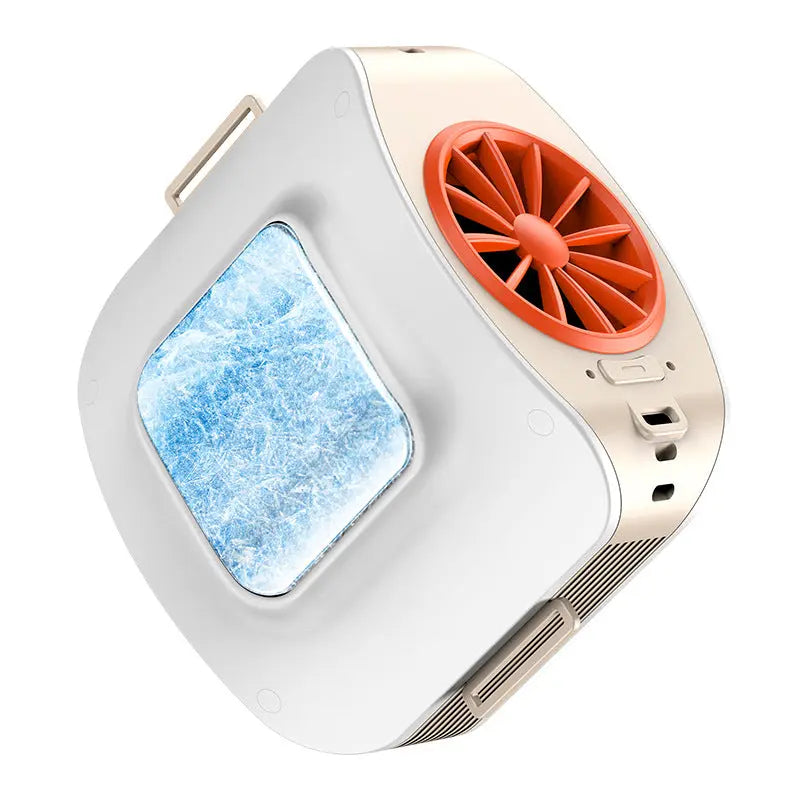 Portable Waist Air Conditioner Fan – High-Speed Ice Cooling Personal Fan with 4000mAh Battery Zyloraglobal