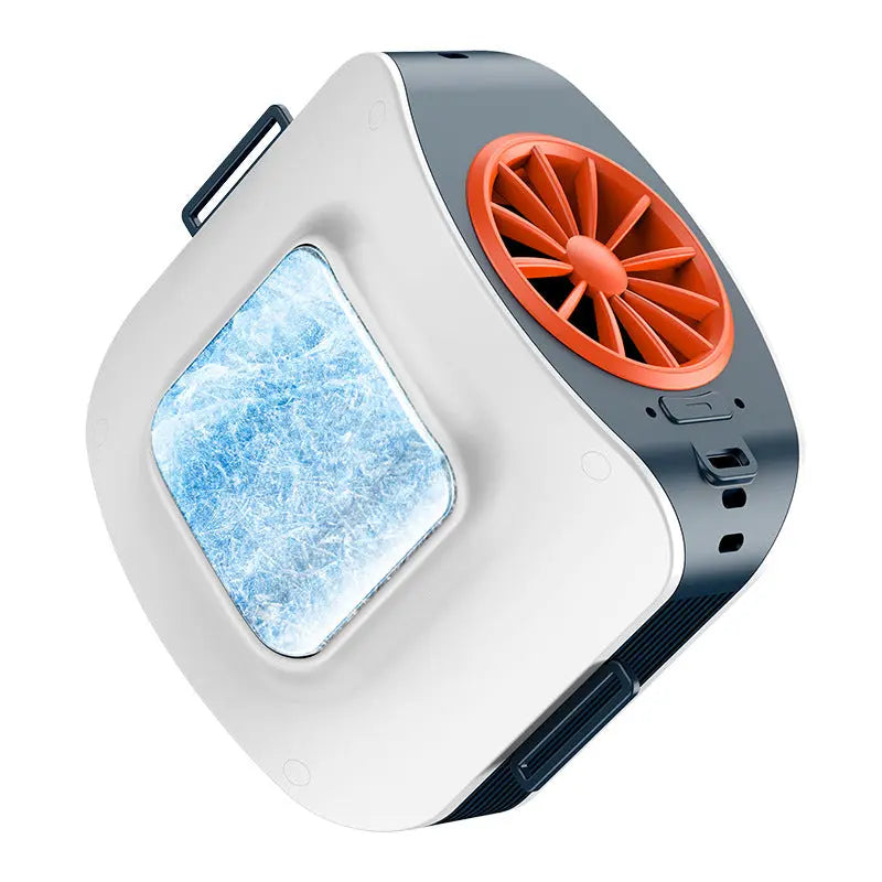 Portable Waist Air Conditioner Fan – High-Speed Ice Cooling Personal Fan with 4000mAh Battery Zyloraglobal