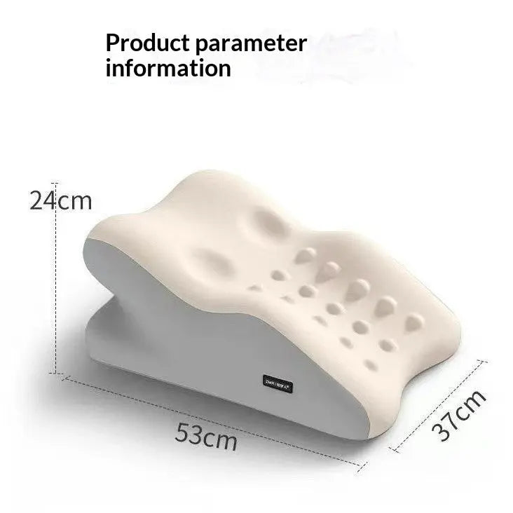 Ergonomic Orthopedic Memory Foam Support Pillow – Handmade Comfortable Back & Neck Cushion for Bed, Sofa & Office Zyloraglobal